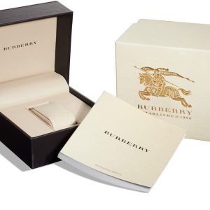 Montre femme Burberry Classic, mouvement quartz, acier inoxydable – vue principale, Horlova Maroc