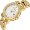 Montre femme Burberry The City Heritage réf. BU9103, mouvement quartz, boîtier 34 mm, acier inoxydable – vue principale, Horlova Maroc