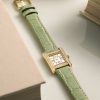 Montre femme Emporio Armani réf. AR11661, mouvement quartz, boîtier 20 mm, cuir, étanche 50 m – vue principale, Horlova Maroc