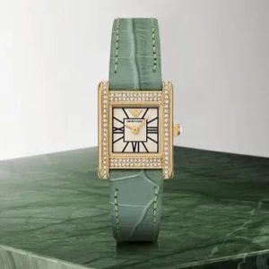 Montre femme Emporio Armani réf. AR11661, mouvement quartz, boîtier 20 mm, cuir, étanche 50 m – deuxième vue