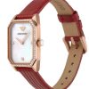 Montre femme Emporio Armani réf. AR11467, mouvement quartz, boîtier 24 mm, cuir – troisième vue