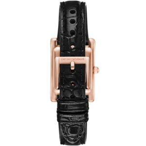 Montre femme Emporio Armani réf. AR11624, mouvement quartz, boîtier 24 mm, cuir, étanche 50 m – deuxième vue