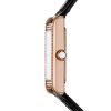 Montre femme Emporio Armani réf. AR11624, mouvement quartz, boîtier 24 mm, cuir, étanche 50 m – troisième vue