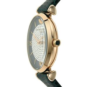 Montre femme Emporio Armani réf. AR11403, mouvement quartz, boîtier 26 mm, acier inoxydable, cuir, étanche 30 m – troisième vue