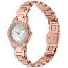 Montre femme Emporio Armani 26 mm réf. AR11671, cadran blanc, bracelet acier – autre angle