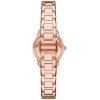 Montre femme Emporio Armani 26 mm réf. AR11671, cadran blanc, bracelet acier – vue rapprochée