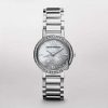 Montre femme Emporio Armani réf. AR0746, mouvement quartz, boîtier 28 mm, acier inoxydable – troisième vue