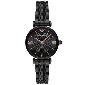 Montre femme Emporio Armani réf. AR11245, mouvement quartz, boîtier 32 mm, acier inoxydable, étanche 30 m – vue principale, Horlova Maroc