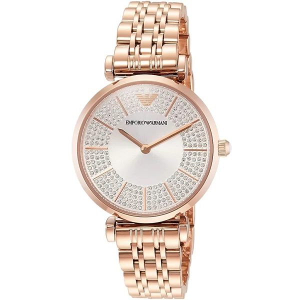 Montre femme Emporio Armani réf. AR11446, mouvement quartz, boîtier 32 mm – deuxième vue – Horlova Maroc