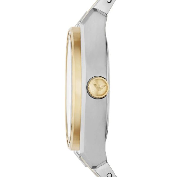 Montre femme Emporio Armani réf. AR11559, mouvement quartz, boîtier 32 mm, acier inoxydable – troisième vue
