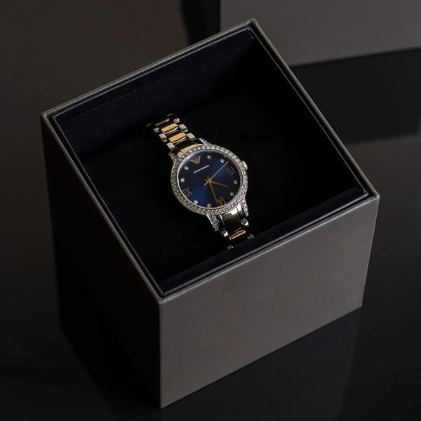 Montre femme Emporio Armani réf. AR11576, mouvement quartz, boîtier 32 mm, acier inoxydable – deuxième vue