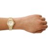 Montre femme Emporio Armani réf. AR11609, mouvement quartz, boîtier 32 mm, acier inoxydable, cuir – quatrième vue