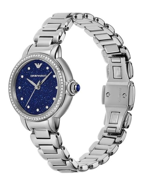 Montre femme Emporio Armani réf. AR11630, mouvement quartz, boîtier 32 mm, acier inoxydable, étanche 30 m – deuxième vue