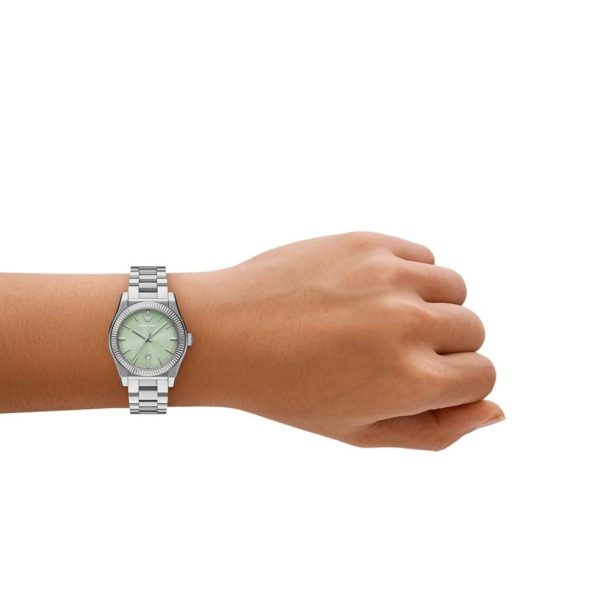 Montre femme Emporio Armani réf. AR11656, mouvement quartz, boîtier 32 mm, acier inoxydable – quatrième vue