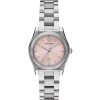 Montre femme Emporio Armani 32 mm réf. AR11658, cadran rose, bracelet acier, mouvement quartz – vue de face | Horlova Maroc