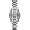 Montre femme Emporio Armani 32 mm réf. AR11658, cadran rose, bracelet acier – vue rapprochée