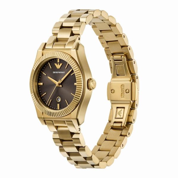 Montre femme Emporio Armani réf. AR11700, mouvement quartz, boîtier 32 mm, acier inoxydable, étanche 30 m – vue principale, Horlova Maroc