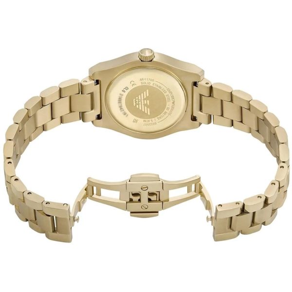Montre femme Emporio Armani réf. AR11700, mouvement quartz, boîtier 32 mm, acier inoxydable, étanche 30 m – deuxième vue