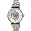 Montre femme Emporio Armani 32 mm réf. AR1992, cadran argenté, bracelet acier – autre angle