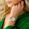 Montre femme Emporio Armani réf. AR11129, mouvement quartz, acier inoxydable – vue principale, Horlova Maroc