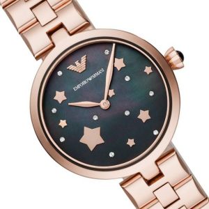 Montre femme Emporio Armani réf. AR11197, mouvement quartz, acier inoxydable – deuxième vue