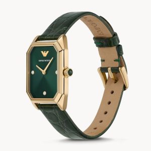 Montre femme Emporio Armani réf. AR11399, mouvement quartz, montre-bracelet Emporio Armani – vue de face | Horlova Maroc