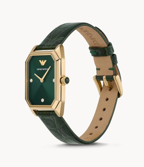 Montre femme Emporio Armani réf. AR11399, mouvement quartz, montre-bracelet Emporio Armani – vue de face | Horlova Maroc