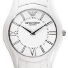 Montre femme Emporio Armani réf. AR1443, acier inoxydable, céramique, verre minéral – troisième vue