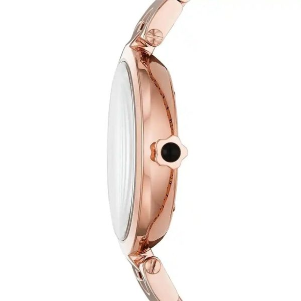 Montre femme Emporio Armani Arianna 32 mm réf. AR11236, cadran nacré – vue de trois-quarts
