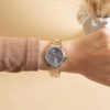 Montre femme Emporio Armani Bleutée réf. AR11597, mouvement quartz, boîtier 32 mm, acier inoxydable – vue principale, Horlova Maroc