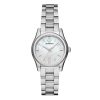 Montre femme Emporio Armani Federica 32 mm réf. AR11557, bracelet acier, mouvement quartz – vue de face | Horlova Maroc
