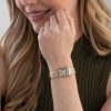Montre femme Emporio Armani Genni réf. AR11663, mouvement quartz, boîtier 20 mm, acier inoxydable – deuxième vue