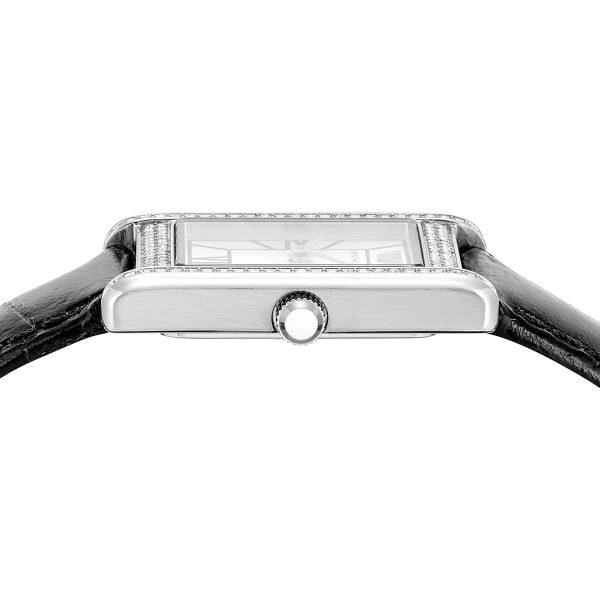 Montre femme Emporio Armani Genni réf. AR11623, mouvement quartz, boîtier 22 mm, cuir – troisième vue