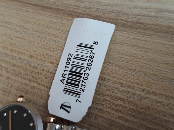 Montre femme Emporio Armani Gianni Bar réf. AR11092, mouvement quartz, boîtier 32 mm – troisième vue