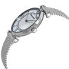 Montre femme Emporio Armani Gianni Bar 32 mm réf. AR11319, cadran blanc, bracelet maille milanaise – autre angle
