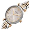 Montre femme Emporio Armani Gianni Bar 32 mm réf. AR11702, cadran beige, bracelet acier – vue rapprochée