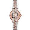 Montre femme Emporio Armani Gianni Bar 32 mm réf. AR80035, cadran blanc, mouvement quartz – vue rapprochée