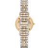 Montre femme Emporio Armani Gianni Bar 32 mm réf. AR8031, cadran blanc – vue de trois-quarts