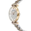 Montre femme Emporio Armani Gianni Bar 32 mm réf. AR8031, cadran blanc, mouvement quartz – vue rapprochée