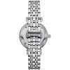 Montre femme Emporio Armani Gianni Bar réf. AR11686, mouvement quartz, boîtier 36 mm, acier inoxydable – quatrième vue
