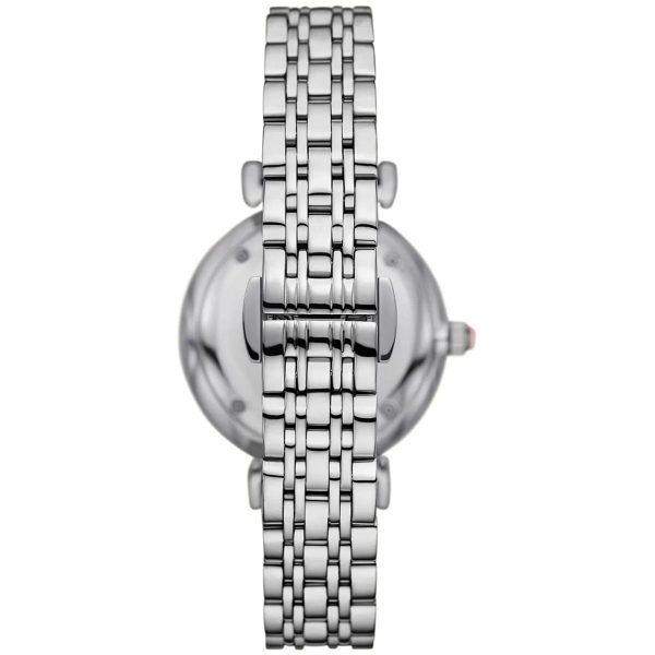 Montre femme Emporio Armani Gianni Bar réf. AR11686, mouvement quartz, boîtier 36 mm, acier inoxydable – quatrième vue