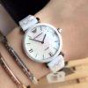Montre femme Emporio Armani Giannti Bar réf. AR1485, mouvement quartz, boîtier 30 mm, céramique – vue principale, Horlova Maroc