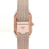Montre femme Emporio Armani Gioia réf. AR11347, mouvement quartz, boîtier 24 mm, acier inoxydable, verre minéral – quatrième vue