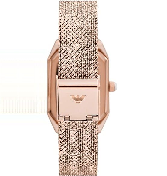 Montre femme Emporio Armani Gioia réf. AR11347, mouvement quartz, boîtier 24 mm, acier inoxydable, verre minéral – quatrième vue