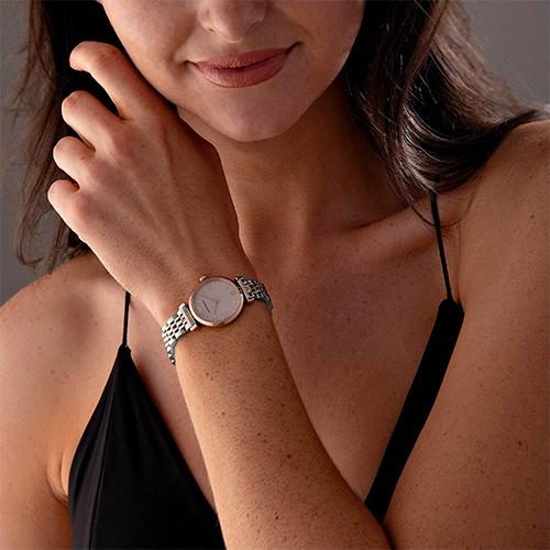 Montre femme Emporio Armani Retro réf. AR11223, mouvement quartz, boîtier 28 mm – deuxième vue