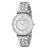 Montre femme Emporio Armani Retro réf. AR1908, mouvement quartz, acier inoxydable – vue principale, Horlova Maroc