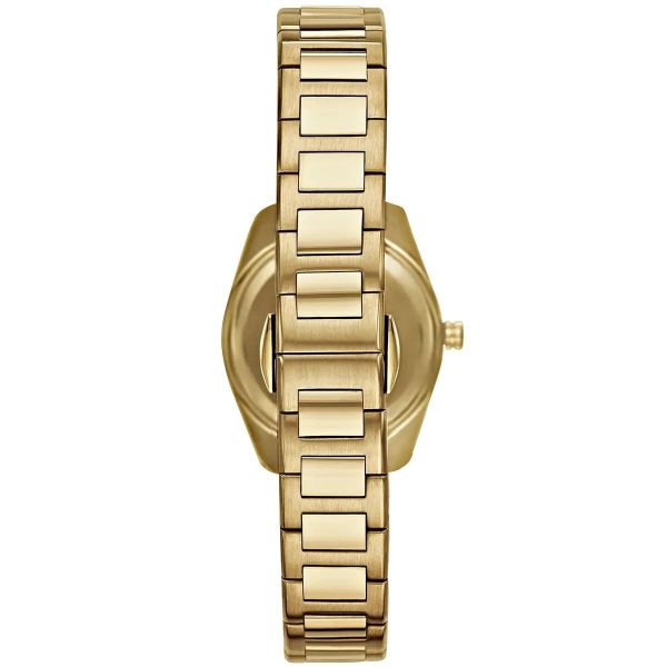 Montre femme Emporio Armani Tazio Small 26 mm réf. AR6031, cadran gris – détail du bracelet