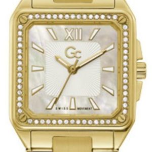 Montre femme Gc réf. Y85001L1MF, mouvement quartz, boîtier 28 mm, acier inoxydable, verre minéral – vue principale, Horlova Maroc