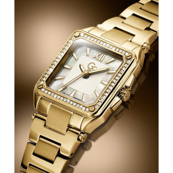 Montre femme Gc réf. Y85001L1MF, mouvement quartz, boîtier 28 mm, acier inoxydable, verre minéral – troisième vue
