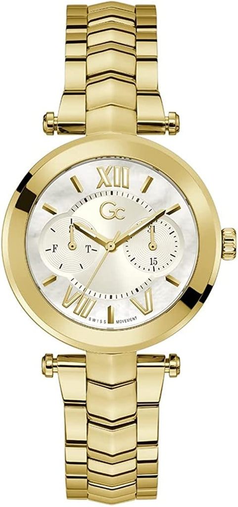 Montre femme Gc réf. Y92002L1MF, chronographe quartz, boîtier 36,5 mm, acier inoxydable, verre minéral – deuxième vue